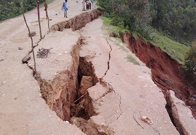 Ethiopia-Road-Embanment-Failure,-Bonga-Mizan-Road