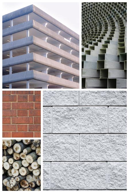 Various Construction Materials that can crack under stress